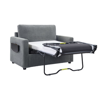 Foldable Sleeper Sofa with USB Ports and Storage