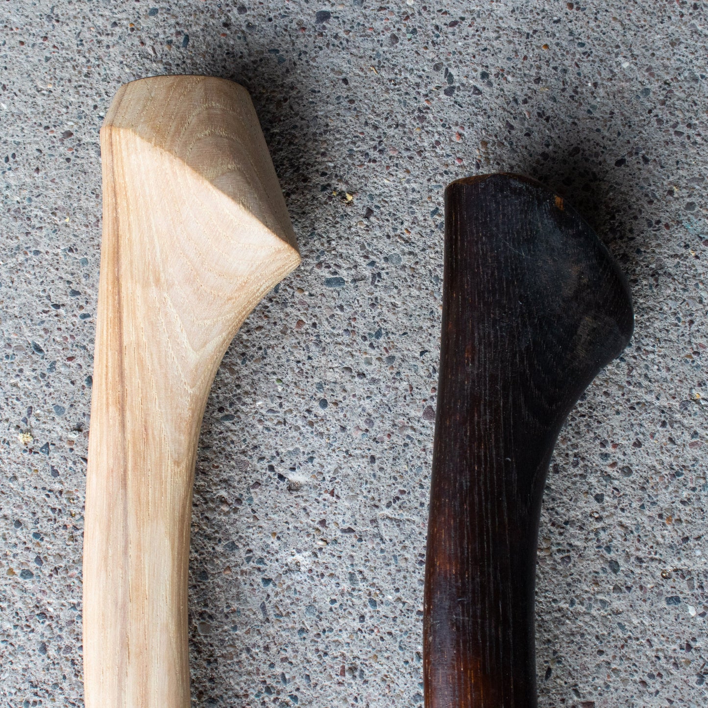 Axe handles Whiskey River Heritage 36C, 36-inch pair; light natural wood with dark finish on Tampa Home & Garden Store