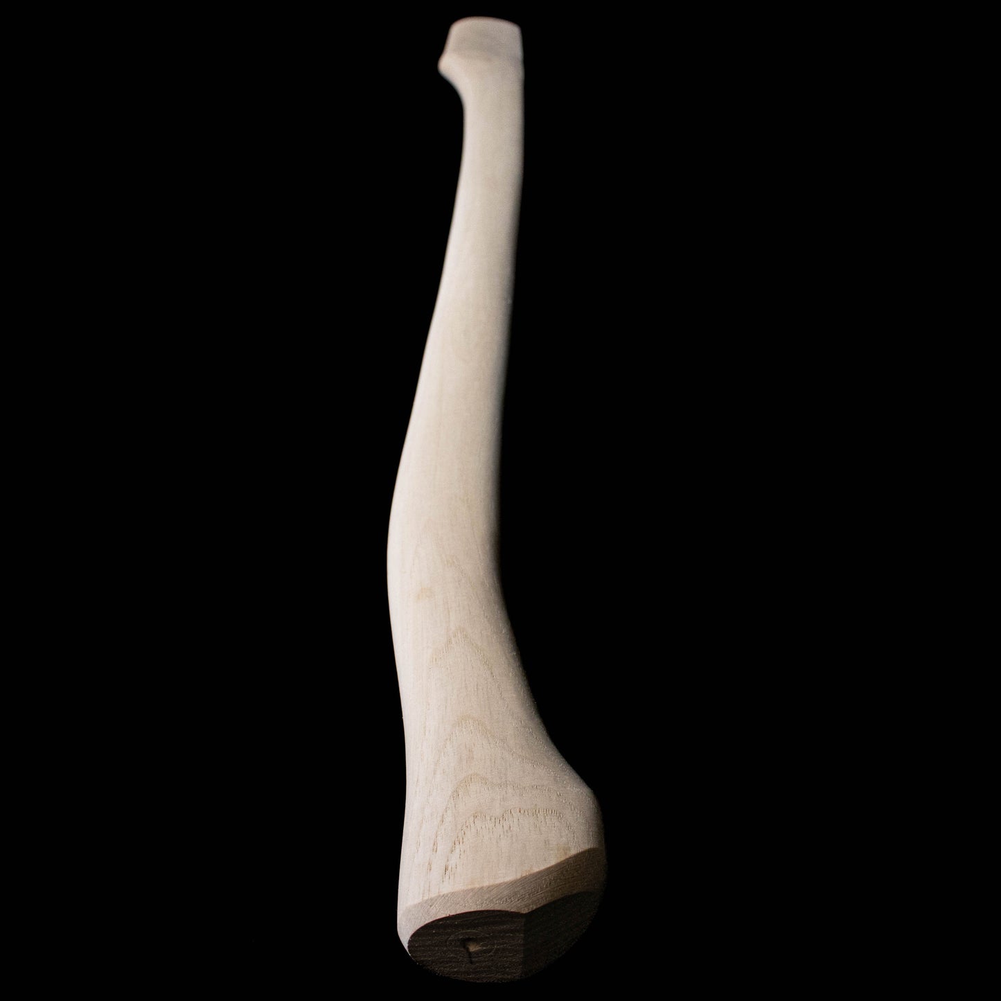 Curved single-bit axe handle 36in Whiskey River Premium Select wooden handle on Tampa Home & Garden Store