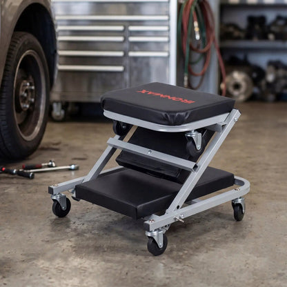2-in-1 Mechanic Creeper and Z-Seat With Casters
