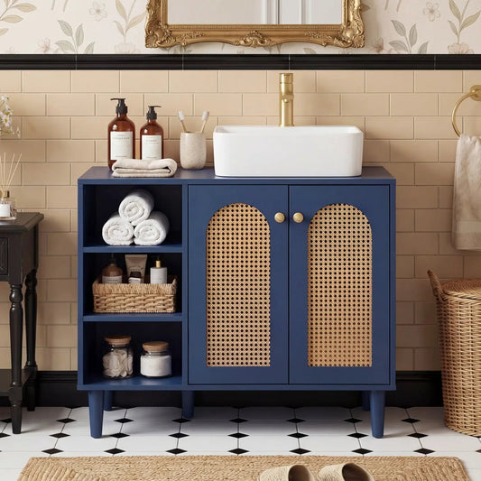 36 Inch Under Sink Cabinet Boho for Vessel Sinks
