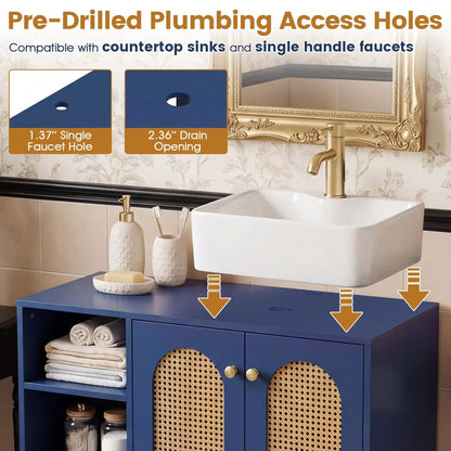 36 Inch Under Sink Cabinet Boho for Vessel Sinks