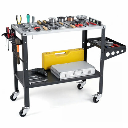 Welding Table 36x18 With 144 Holes and Wheels
