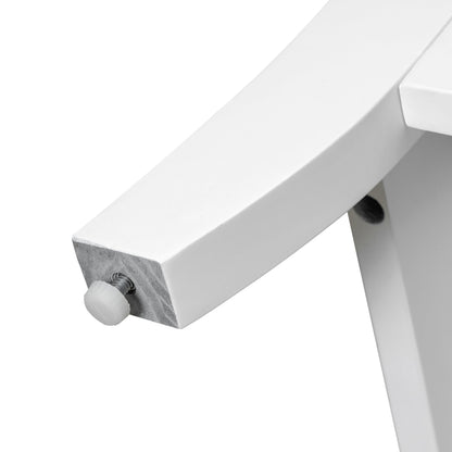 Storage Cabinet 3 Doors white close-up of corner frame and mounting bolt on Tampa Home & Garden Store