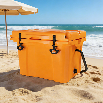 25qt Portable Cooler with Extended Ice Retention