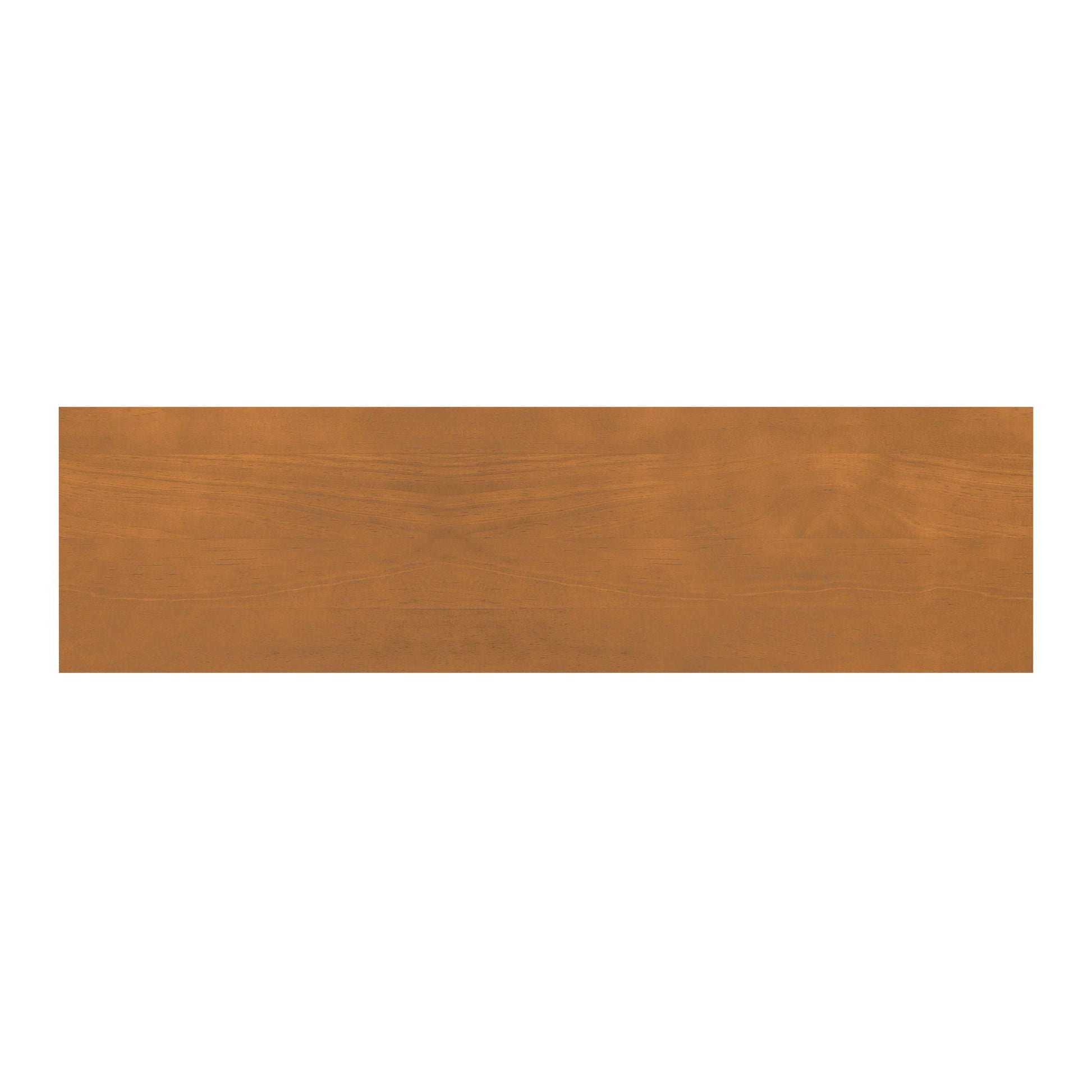 Amherst 4 Door Storage Cabinet front panel in warm brown wood grain finish on Tampa Home & Garden Store