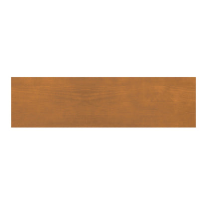 Amherst 4 Door Storage Cabinet front panel in warm brown wood grain finish on Tampa Home & Garden Store