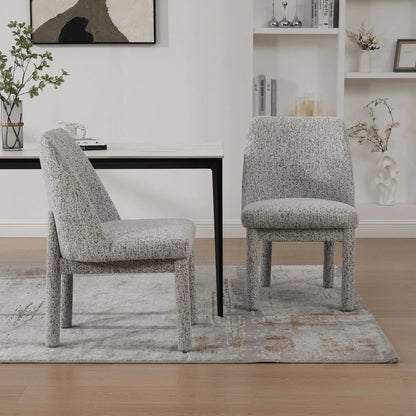 Wide Minimalist Dining Chair for Modern Homes