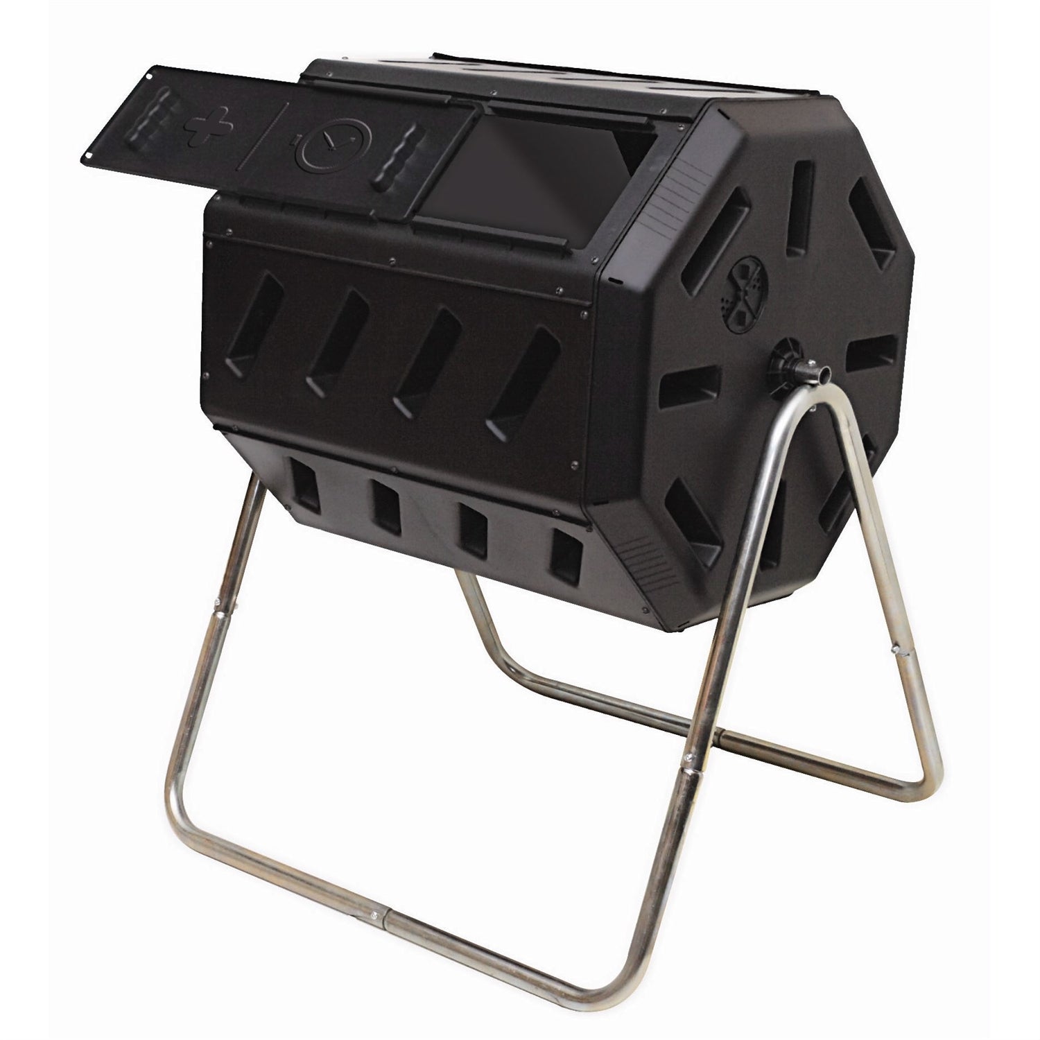 37-Gallon Tumbling Compost Bin Tumbler Composter - 5 Cu. Ft. - Tampa Home & Garden Store