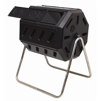 37-Gallon Tumbling Compost Bin Tumbler Composter - 5 Cu. Ft. - Tampa Home & Garden Store
