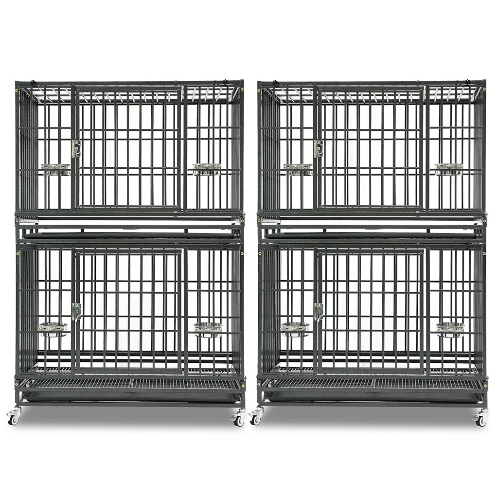 37" Stackable Heavy Duty Dog Crate 371D03 - Tampa Home & Garden Store