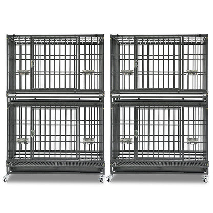 37" Stackable Heavy Duty Dog Crate 371D03 - Tampa Home & Garden Store