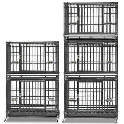 37" Stackable Heavy Duty Dog Crate 371D03 - Tampa Home & Garden Store