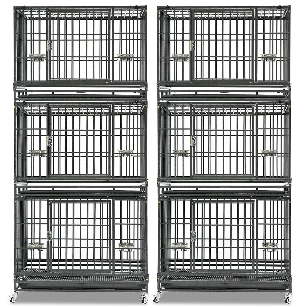 37" Stackable Heavy Duty Dog Crate 371D03 - Tampa Home & Garden Store