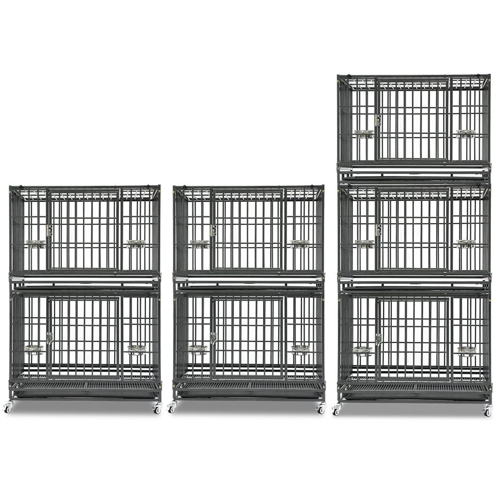 37" Stackable Heavy Duty Dog Crate 371D03 - Tampa Home & Garden Store