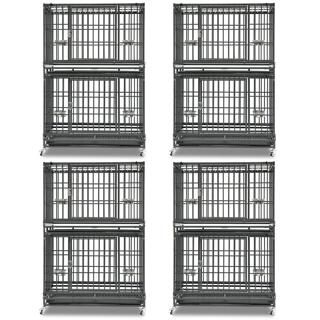 37" Stackable Heavy Duty Dog Crate 371D03 - Tampa Home & Garden Store