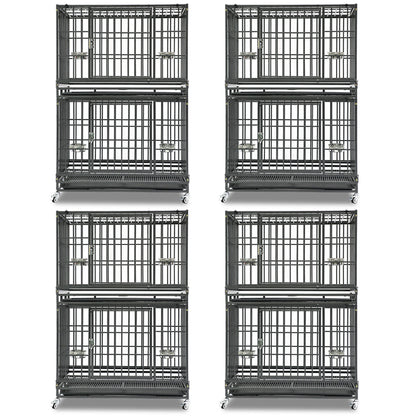 37" Stackable Heavy Duty Dog Crate 371D03 - Tampa Home & Garden Store