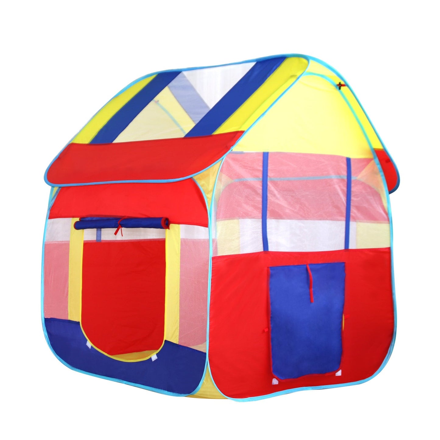 Outdoor children's tent large colorful game-room by My Store, red and blue panels on Tampa Home & Garden Store