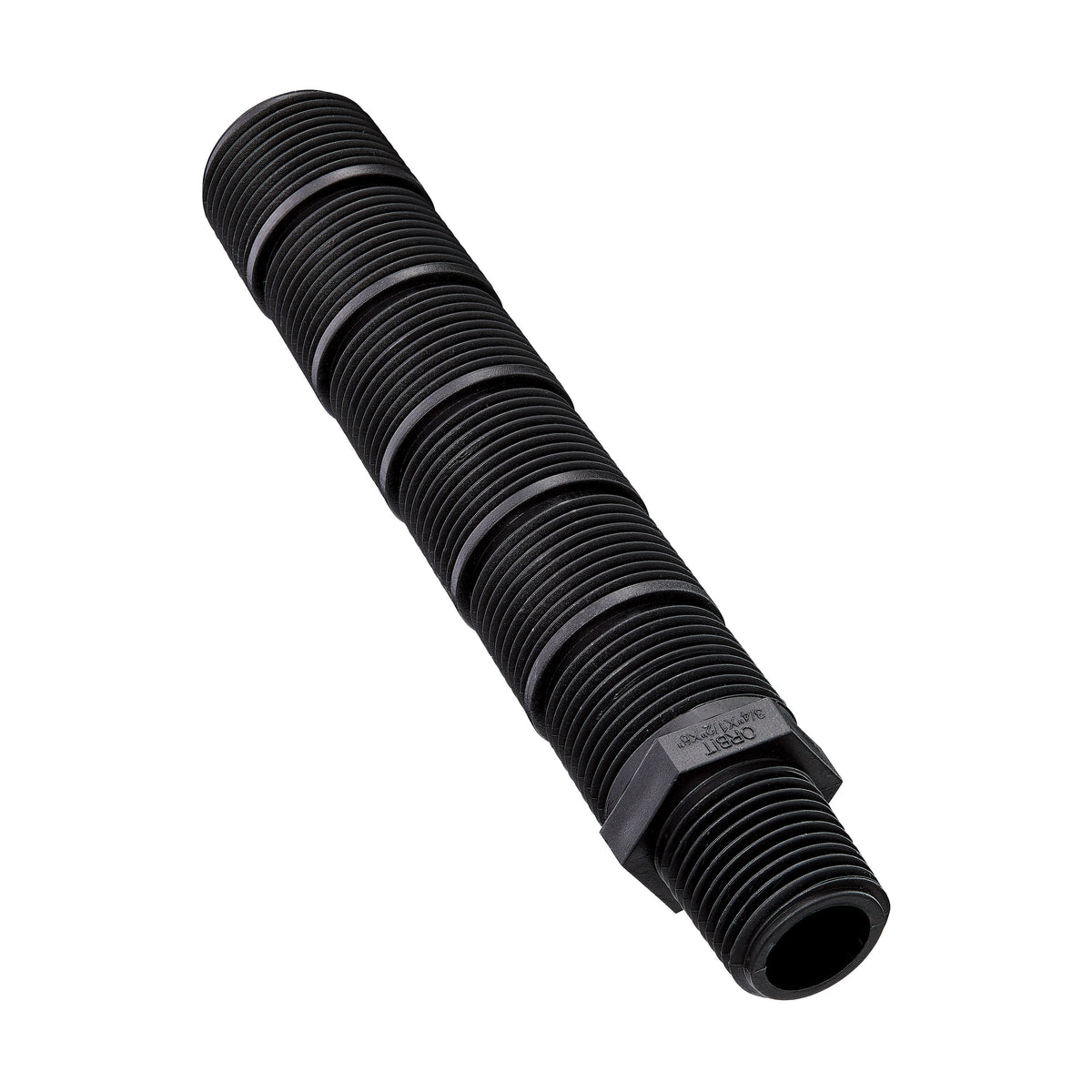 Orbit Irrigation cut-off riser/adapter 1/2 in x 3/4 in x 6 in, black sprinkler riser on Tampa Home & Garden Store