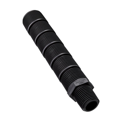 Orbit Irrigation cut-off riser/adapter 1/2 in x 3/4 in x 6 in, black sprinkler riser on Tampa Home & Garden Store
