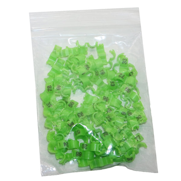 Bird foot ring split rings neon green in bag Sell My Stuff brand on Tampa Home & Garden Store