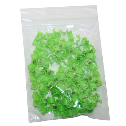 Bird foot ring split rings neon green in bag Sell My Stuff brand on Tampa Home & Garden Store