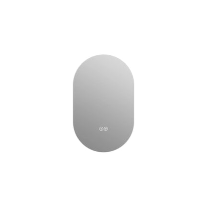 Smart Wall Mounted LED Mirror With Anti Fog