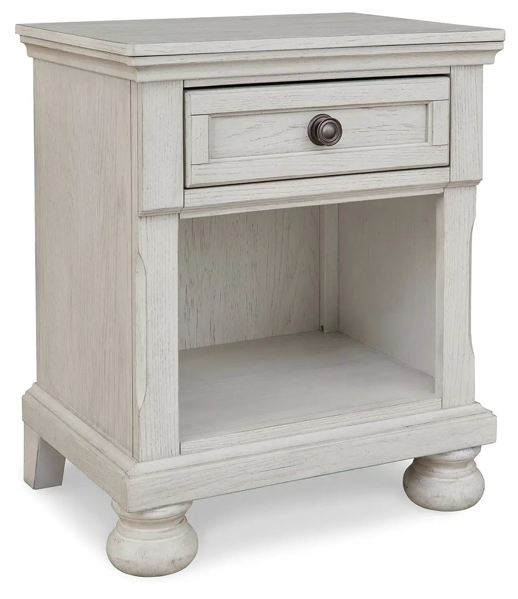 Robbinsdale One Drawer Night Stand Antique White