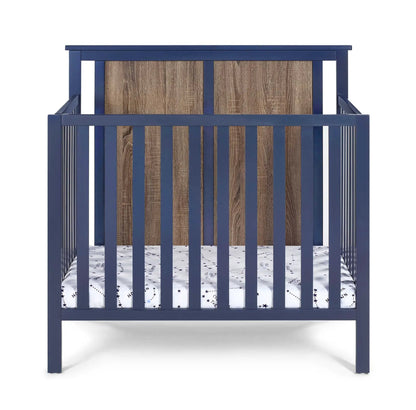 Connelly Mini Crib With Mattress Pad Two Tone