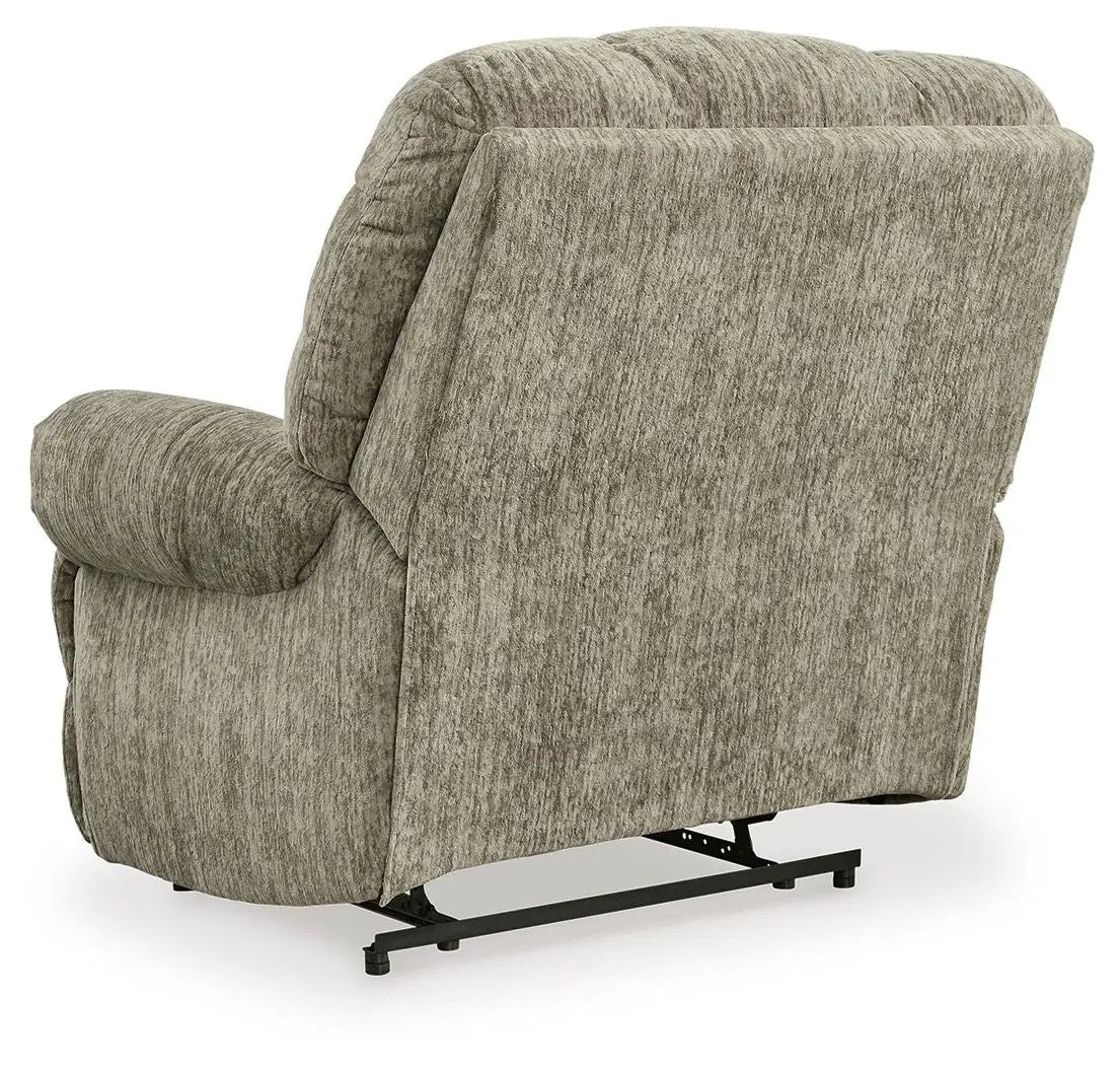 Movie Man Large Wall Recliner in Plush Upholstery
