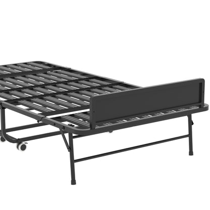 Adjustable Head and Memory Foam Folding Guest Bed