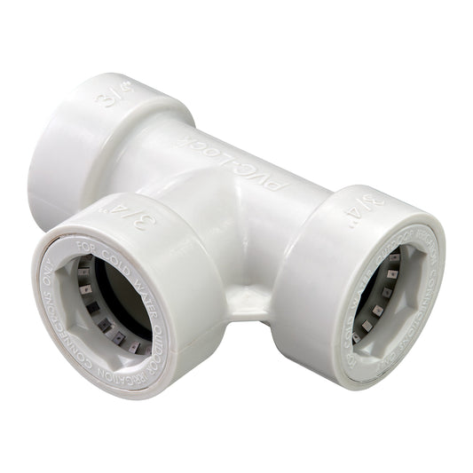 3/4" PVC-Lock Tee 37770 - Tampa Home & Garden Store