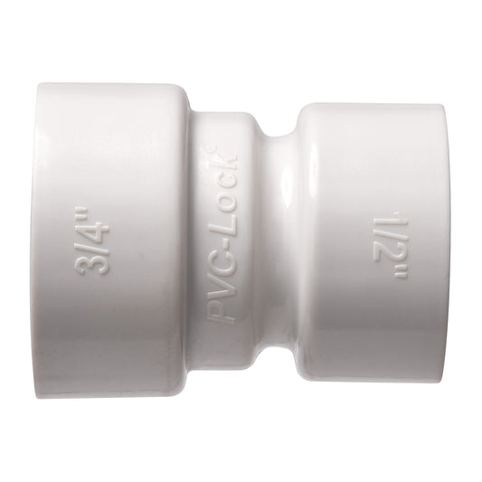 3/4" x 1/2" PVC-Lock Reducing Coupling 34779 - Tampa Home & Garden Store