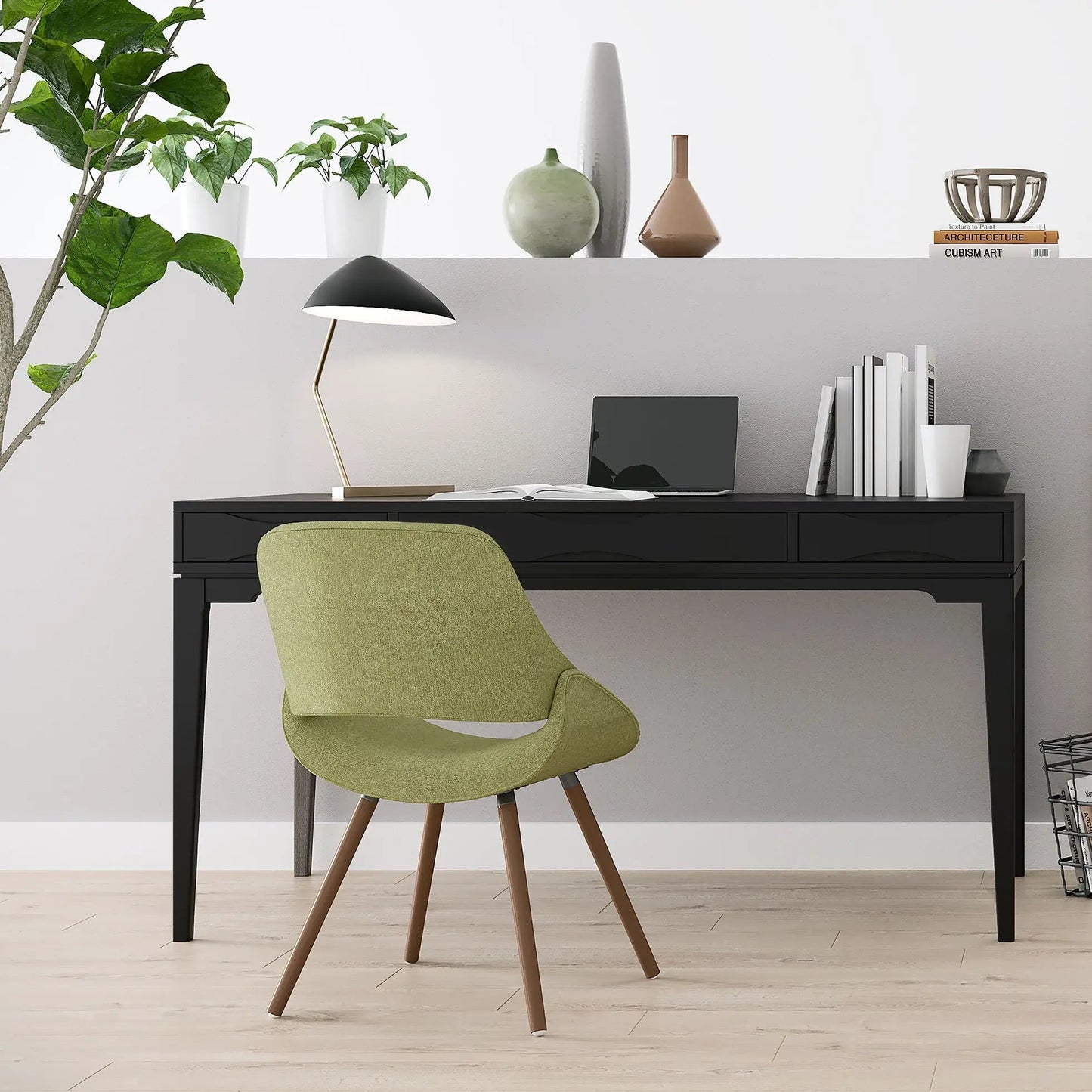 Harper Handcrafted Desk, black writing desk by Unique Piece Furniture on Tampa Home & Garden Store