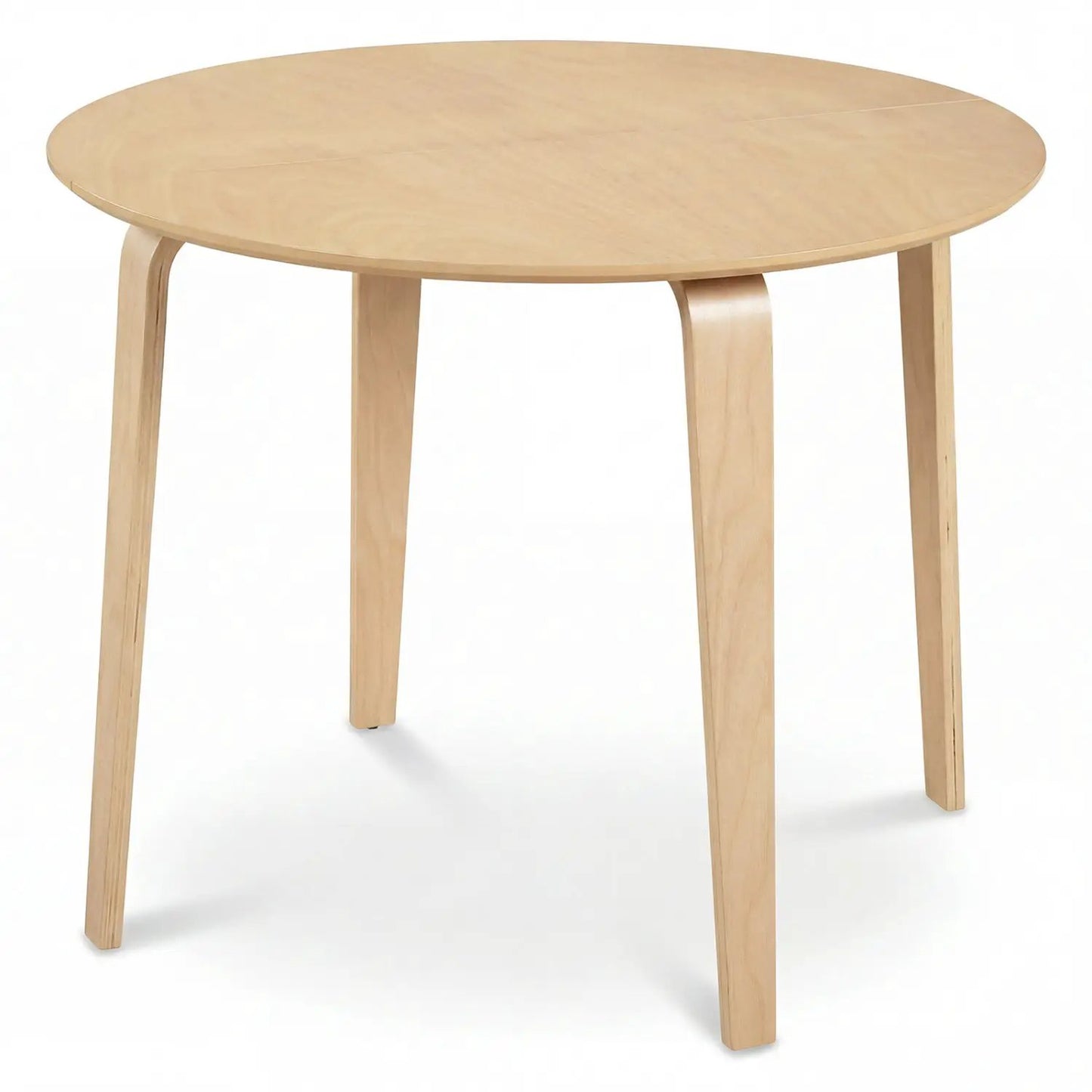 37.5 Round Dining Table With Rubber Wood Legs