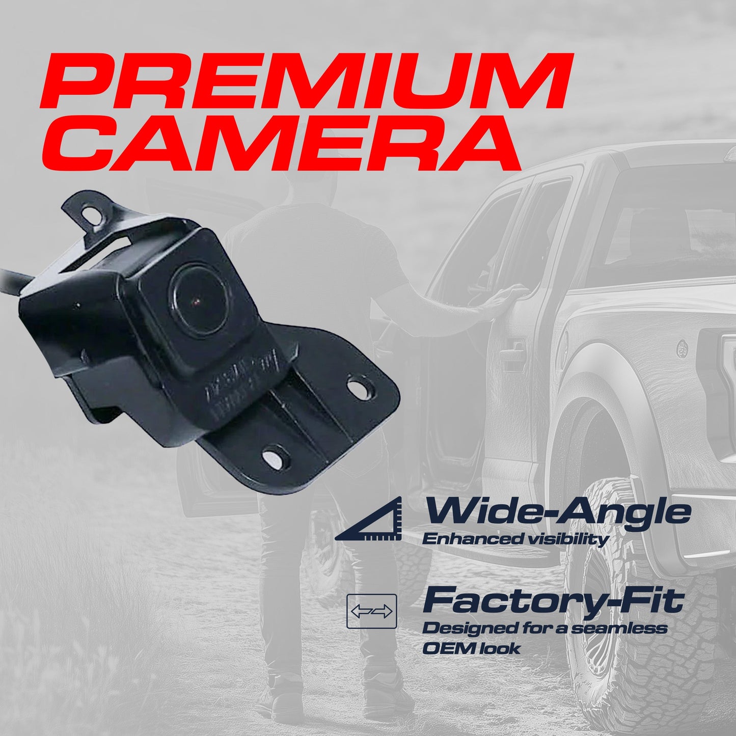 Backup camera OEM replacement by Master Tailgaters for Chevy Silverado / GMC Sierra on Tampa Home & Garden Store