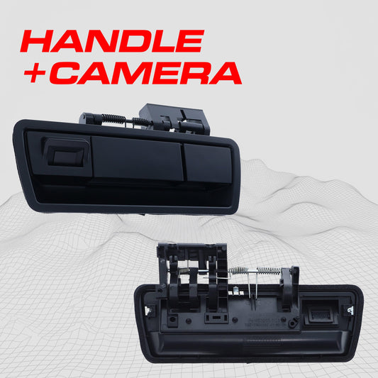 Tailgate handle with backup camera for Nissan Armada (2004-2015), black Master Tailgaters on Tampa Home & Garden Store
