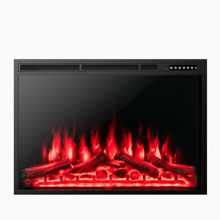 Chimenea eléctrica empotrada de 34/37 pulgadas