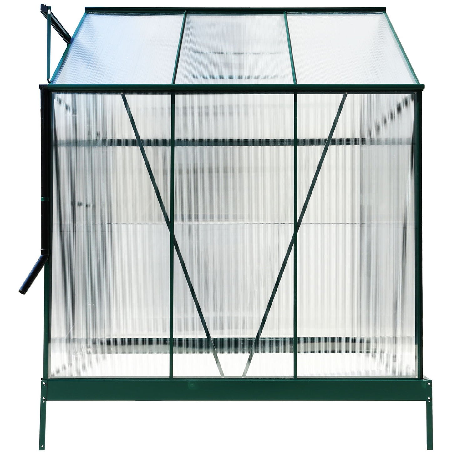Heavy Duty Polycarbonate Greenhouse Kit and Door