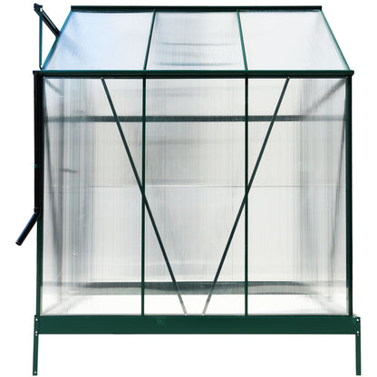 Heavy Duty Polycarbonate Greenhouse Kit and Door
