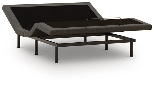 Comfort Premier Adj Base bed in brown fabric with raised head by Unique Piece Furniture on Tampa Home & Garden Store