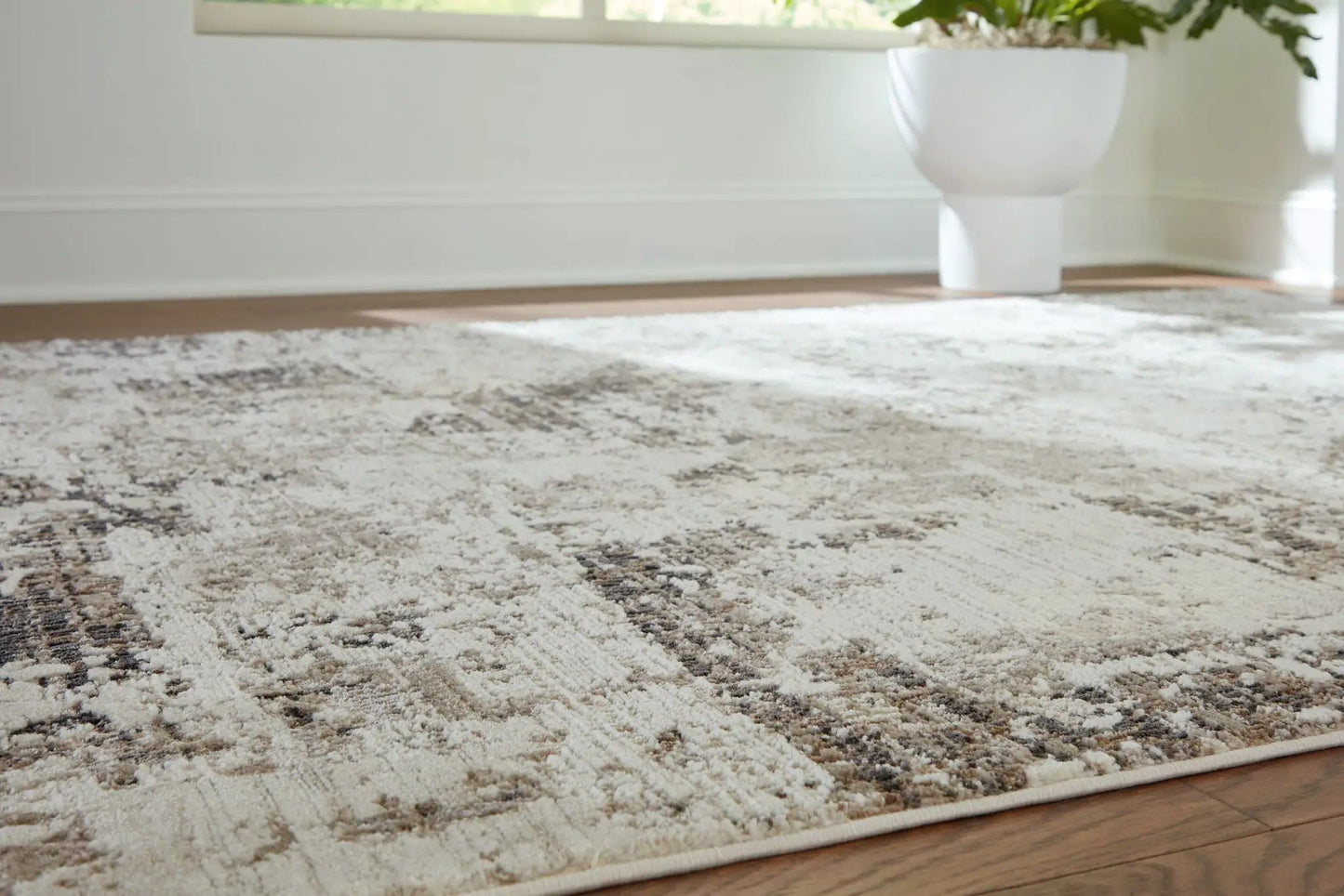 Barricland Rug, Abstract Multicolor Area Rug