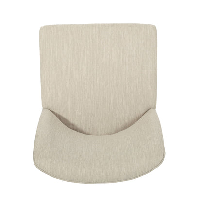 Beige fabric dining chair set, high back, 2-pack on Tampa Home & Garden Store