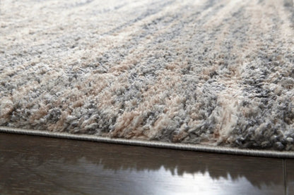 Gizela rug beige gray shaggy pile accent rug by Unique Piece Furniture on Tampa Home & Garden Store