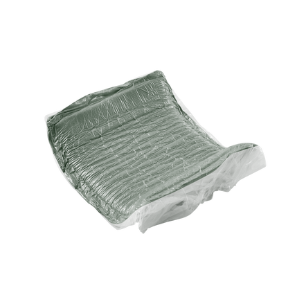 Modern Green Velvet and Slim Armless Sofa