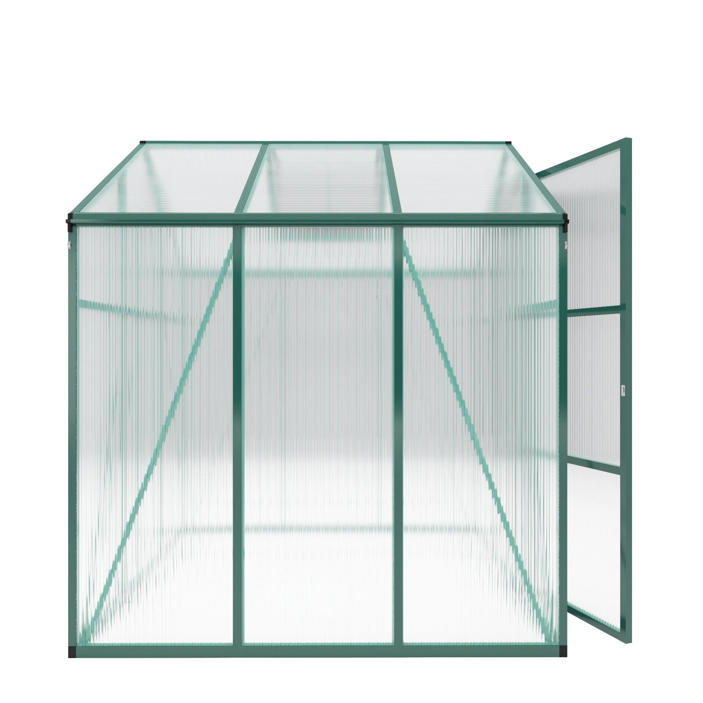 Strong Polycarbonate Walk In Greenhouse and Porch