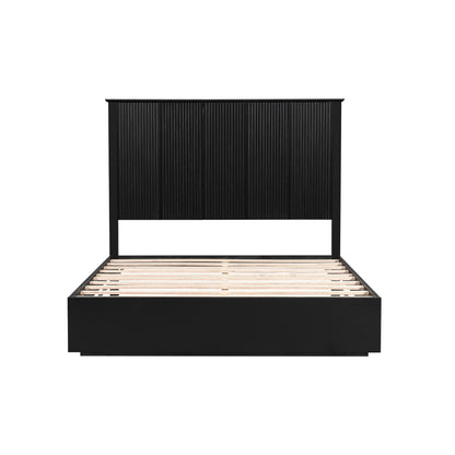 Stylish And Modern Queen Size Wood Bed Frame
