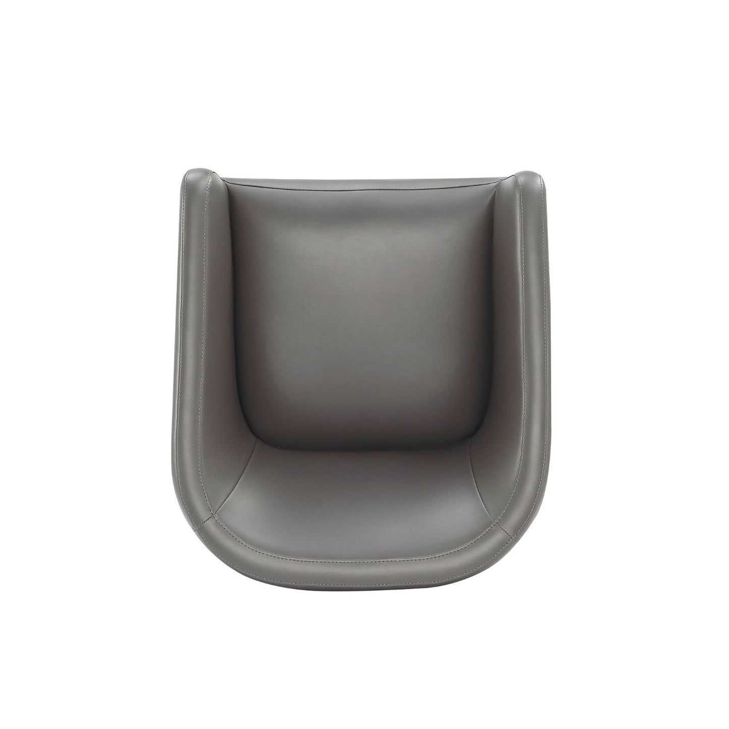 Anna and Modern Round Vegan Dining Armchair