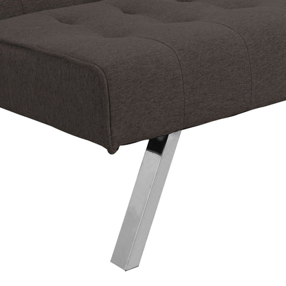 Modern Futon Sofa Bed and Convertible Guest Seat