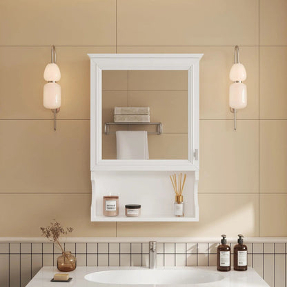 Wall Mounted Bathroom Cabinet with Mirror Hinges